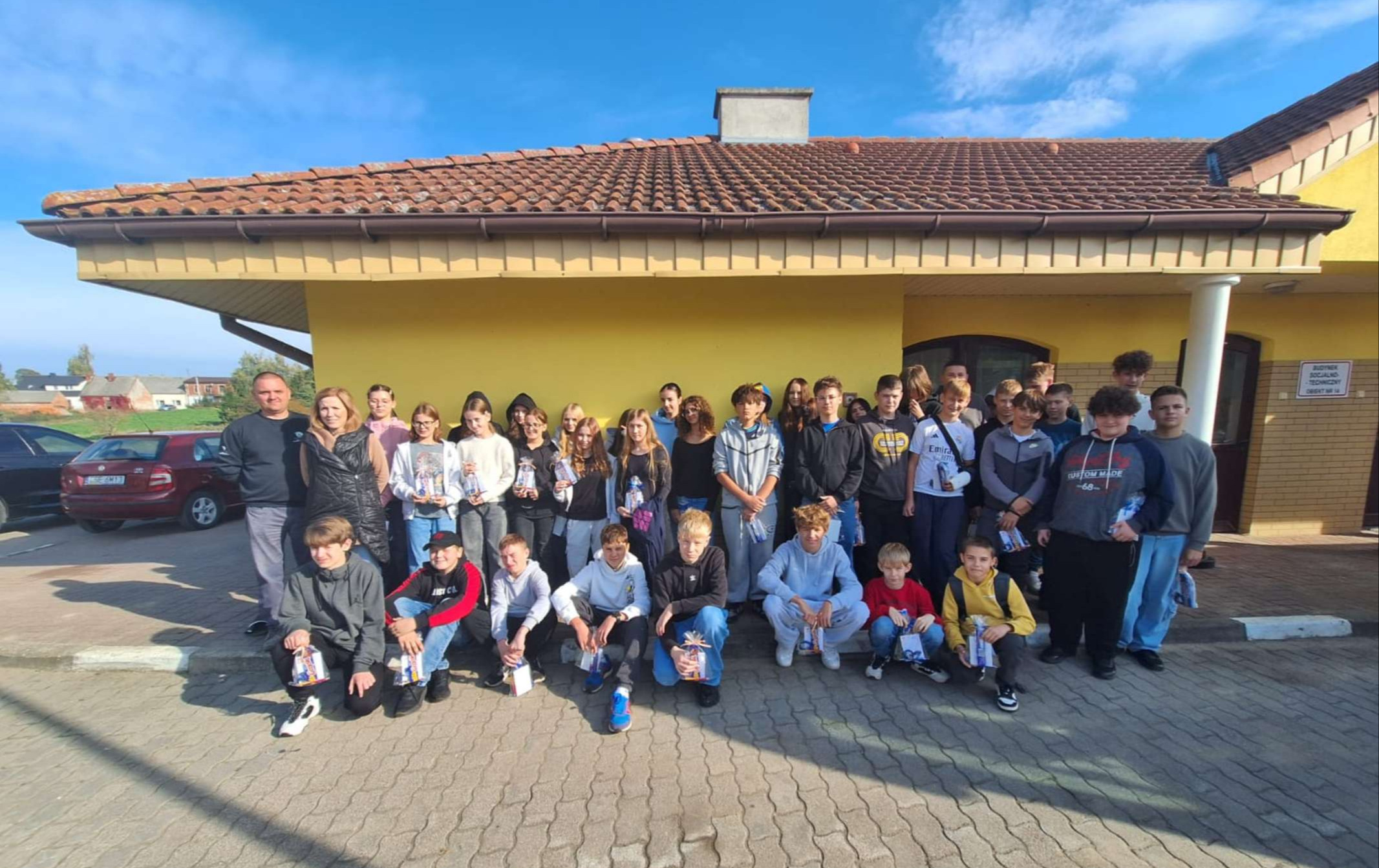 Zdjęcie do Uczniowie Szkoły Podstawowej w Sośnie z wizytą na Oczyszczalni Ściek&oacute;w